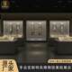 Cultural Museum showcase glass calligraphy and painting flat cabinet cultural relic display cabinet historical relic collection antique exhibition cabinet