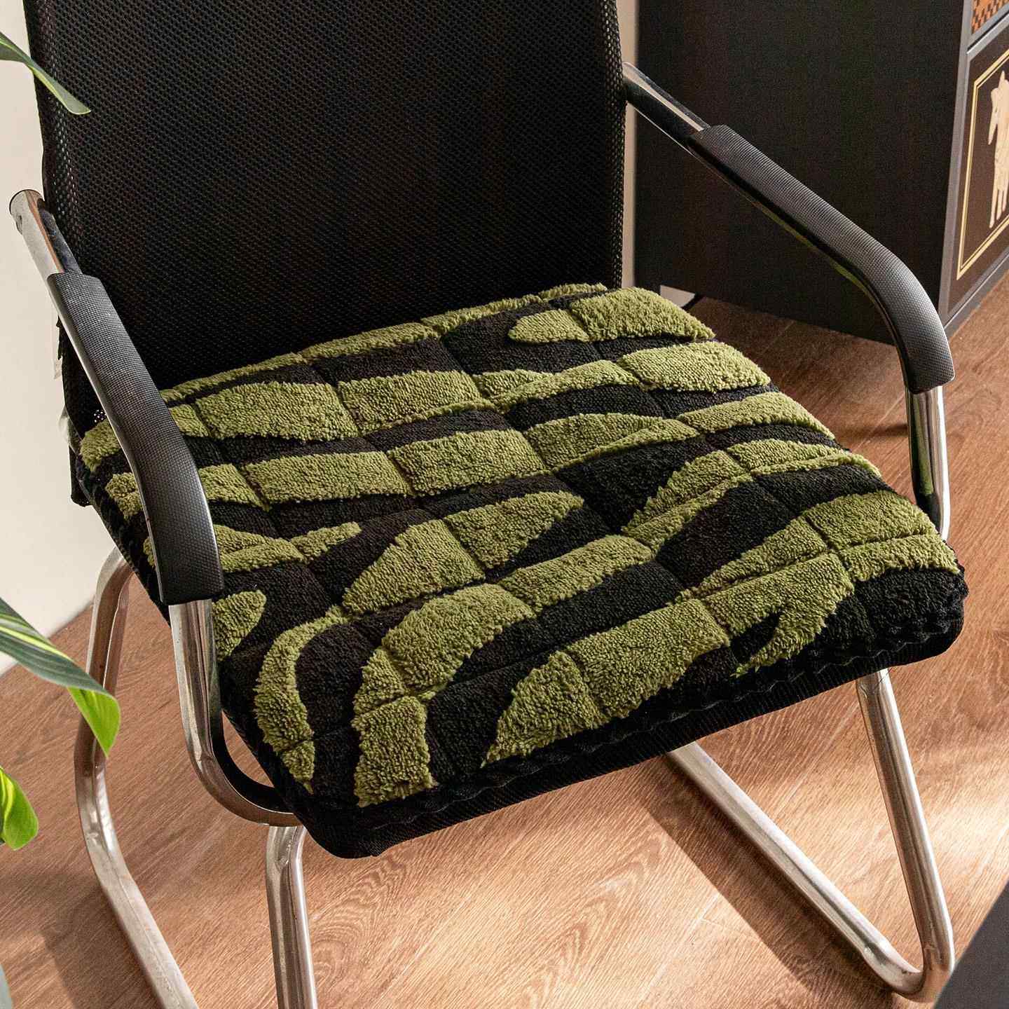 坐垫办公室久坐椅垫棉麻餐桌餐椅加厚座垫学生屁股垫子凳子软冬季,淘宝优惠券,粉丝福利购,淘宝优惠卷