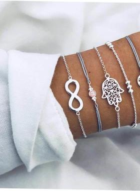 女式欧美套装手链 European American Cross border Set Bracelet