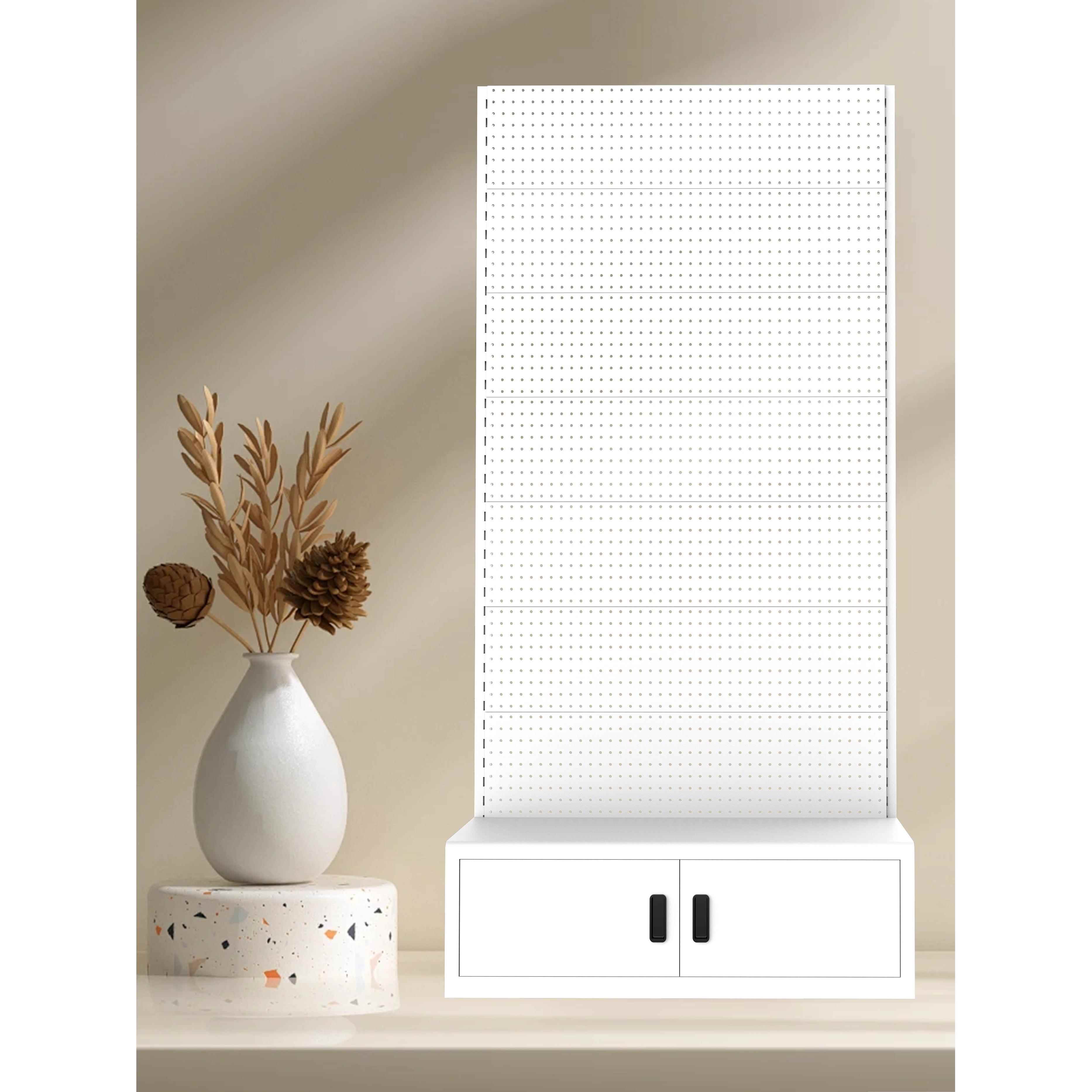 Perforated board storage rack mobile phone accessories hardware tool rack cabinet display rack fishing gear trinkets supermarket shelves