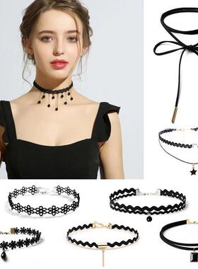 Korean Fashion Velvet Choker Necklace for Women Vintage Sexy