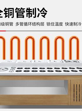火冷锅调料台自助小料台商用藏393蘸料酱台不锈钢海底辣捞麻烫保