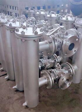 华光SSL不锈钢双联切换双桶过滤器WCB碳钢STG双联精密过滤器定制