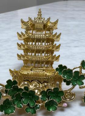 黄鹤楼冰箱漆金属合金烤浮地雕景区铁贴艺文艺kk-111创作城市标磁