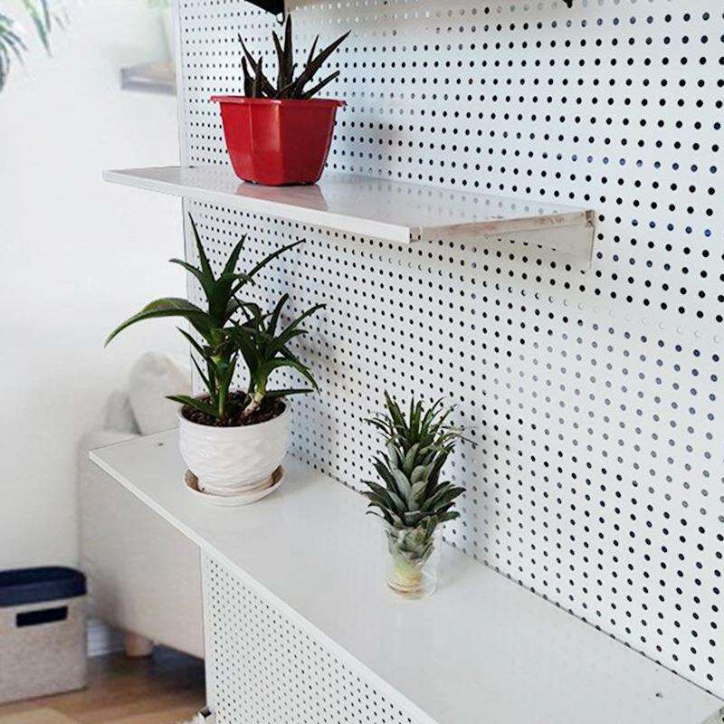 Hardware tool rack hanger shelf display rack hole hanging board tool storage material organizer rack tool wall