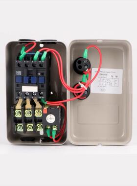 QCX5-65磁力启动器 风机开关机床粉碎机起动电机过载保护器380v