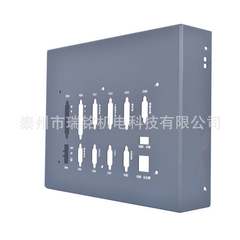 Chassis shell with silk screen, sheet metal shell, bent sheet metal, laser cutting metal chassis system back cover