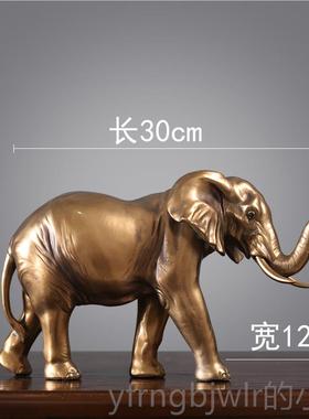 新款欧象式铜金色吉祥大家居客厅品酒玄关办公柜室摆件开业礼商务