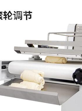 烘焙店吐司塑形整形机商用大型吐司面团压面成型机Toastmoulder