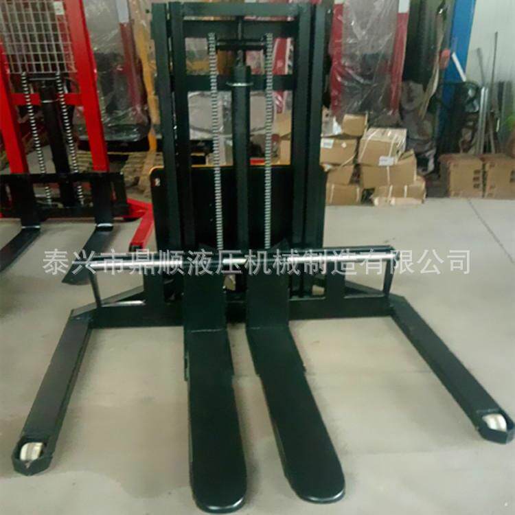 1 ton 1.5 ton 2 ton semi-electric stacker widened and lengthened semi-automatic stacker handling loading and unloading truck electric hydraulic