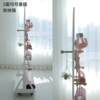 Xiaomuliangpin hole board screen yoga fitness equipment storage shelf vertical floor-standing removable partition storage