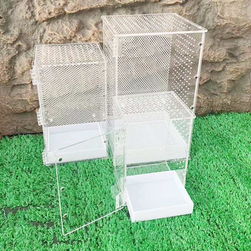 爬宠饲养箱树栖饲养盒树蛙饲养箱睫角蜘蛛蜗牛螳螂饲养盒昆虫盒,淘宝优惠券,粉丝福利购,淘宝优惠卷