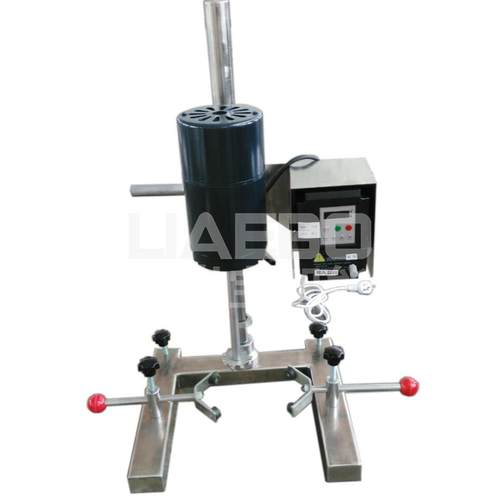 小型分散机550W手动升降数显变频涂料染料颜料高速搅拌分散机 - 图2