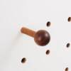 Carpentry uncle hole board accessories matchsticks suitable for 15mm round hole solid wood black walnut hooks and sticks
