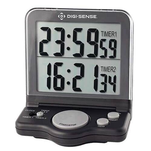 Digi-Sense计时器数字时钟定时器双显示2通道巨型94440-10 - 图3