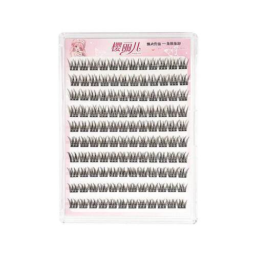 Glue-Free Cluster Lashes Individual False Eyelashes Extensio - 图0