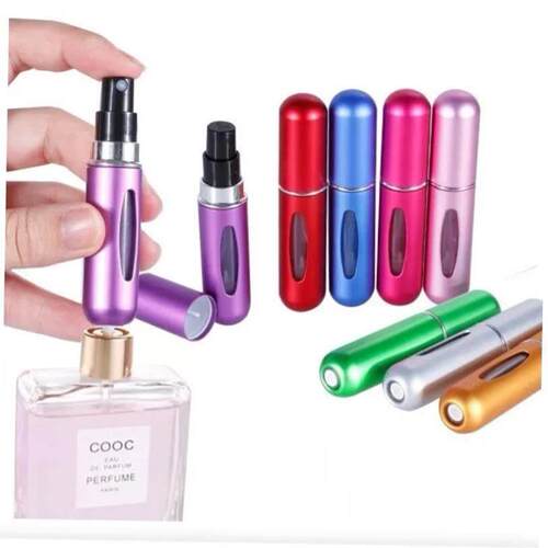 5ml 8ml Portable Mini Refillable Perfume Bottle With Spray - 图0
