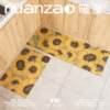Sunflower kitchen floor mat door mat soft diatom mud water-absorbent cooling mat non-slip oil-absorbent strip carpet