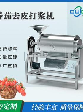 专业加工304不锈钢果蔬番茄去皮打浆机浆渣分离红枣道打浆机