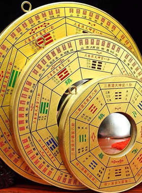 八卦镜凸镜家用大门口凹凸镜客厅玄关镜子乔迁客厅九宫八卦镜挂件