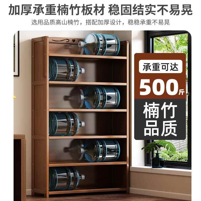 新疆包邮书架置物架落地一体靠墙儿童简易书柜省空间学生桌多层家