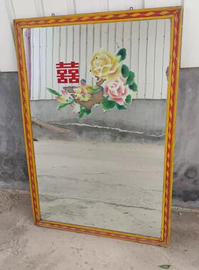 七八九十年代老物件墙壁挂件怀旧民俗馆装饰摆饰影视道具老全身镜
