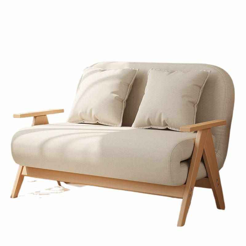 实木沙发床小户型沙发折叠两用卧室懒人多功能单人双人伸缩沙发椅,淘宝优惠券,粉丝福利购,淘宝优惠卷