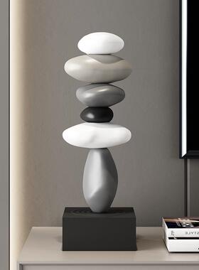 时来运转桌面摆件高级感玄关客厅酒柜家居装饰创意办公室开业礼物