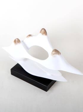 新意中式创假山造件家居禅摆意客型厅电视柜玄关招财办公MC-TY-55