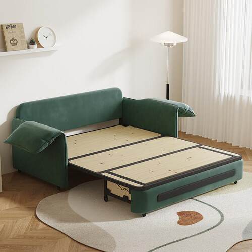 多功能沙发床可折叠两用小户型客厅单双人网红款阳台伸缩大耳朵款 - 图1