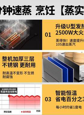 蒸507包炉商用包子机蒸炉小锅笼包蒸电热早全自动商小型餐用店蒸