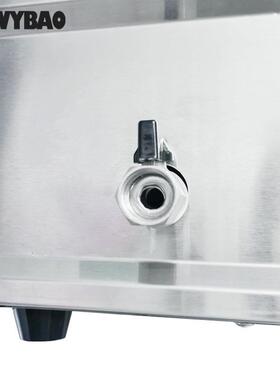 恒丽宝热四格钢电保温汤池98商用食不物电加热器台式保温暖汤锈炉