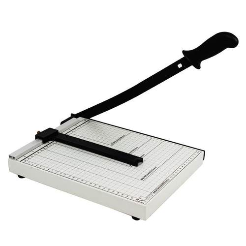 A4金属底裁纸器手动铡刀式裁纸机办公商用打印店相馆切纸刀 - 图2