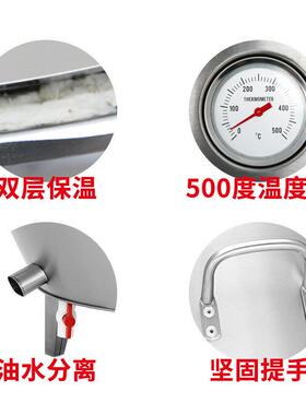 劲恒商用烤鸭炉双层木炭烧鸭炉烧鸡炉脆皮五花肉吊炉烧鹅炉不锈钢
