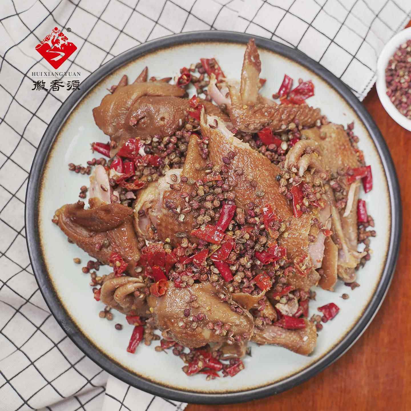 徽香源手撕麻椒鸡真空卤味熟食椒麻鸡符离集即食麻辣烧鸡整祇,淘宝优惠券,粉丝福利购,淘宝优惠卷