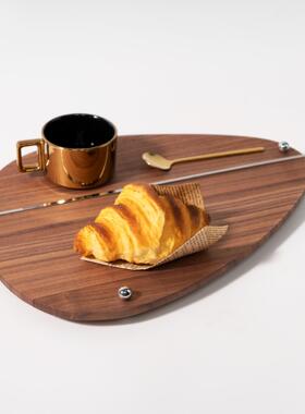 楼现代轻奢不锈钢咖啡壶简创意摆件售处约EKG件桌摆面客厅装饰品