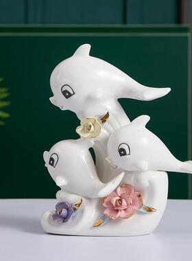 意陶瓷家居客F767J8H8厅电视柜酒创玄小摆件装饰品大气上柜关档次