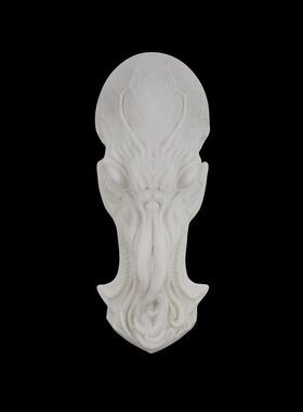 克苏鲁神话胸像白模树脂工艺品摆件