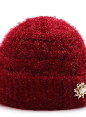 BIGWIG lightweight warm winter hat plush warm hat wool