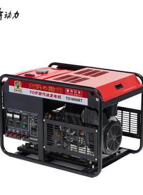 12KW开架汽油发电机TO13000ET-F 大泽动力 车载电源 交流电220V