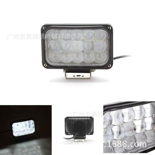 45W LED工作灯 卡车雾灯 越野车灯 驾驶灯 7寸远近光大灯 前照灯 - 图0