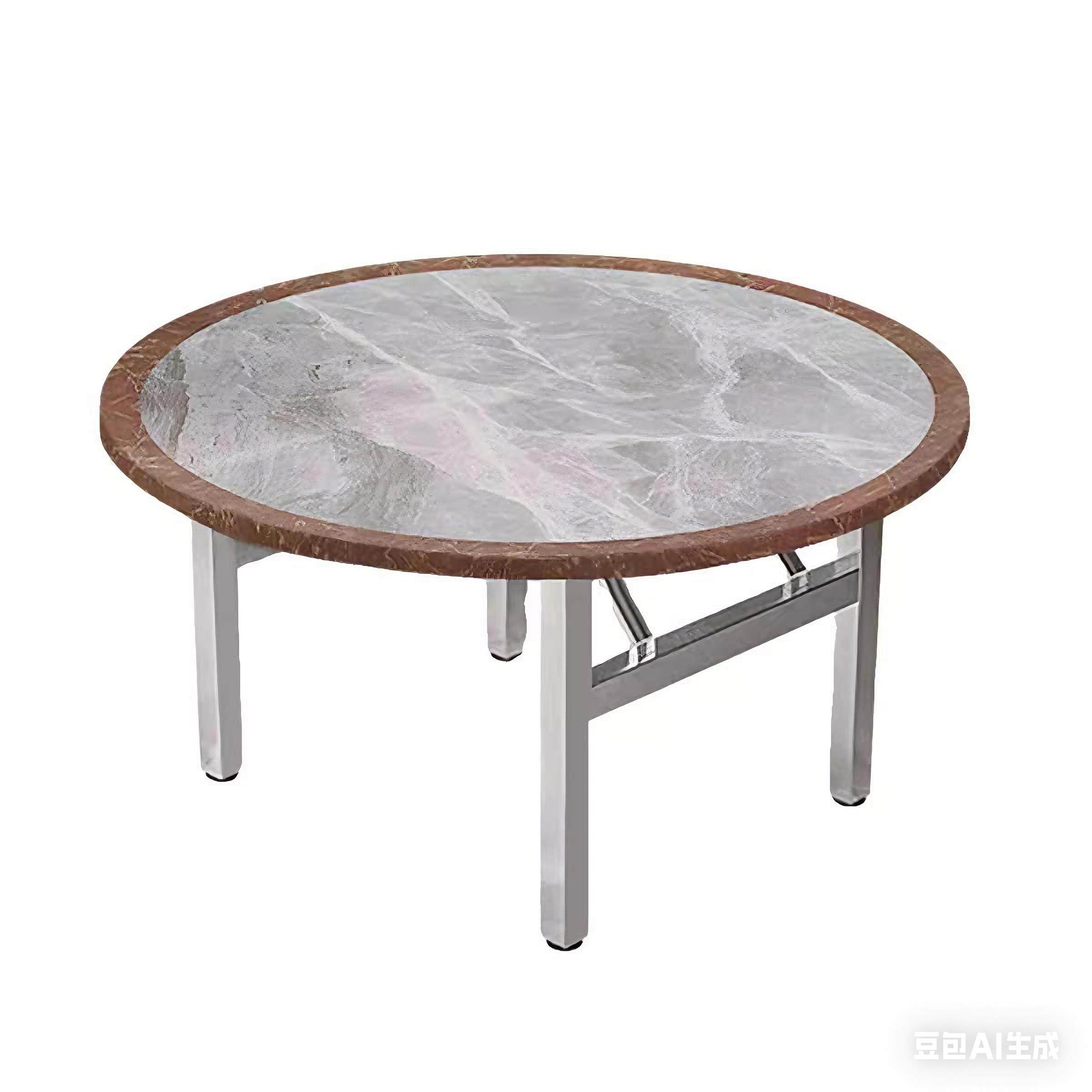 304特厚全不锈钢转盘可折叠大圆桌子户外家用商用饭桌餐桌饭店台,淘宝优惠券,粉丝福利购,淘宝优惠卷