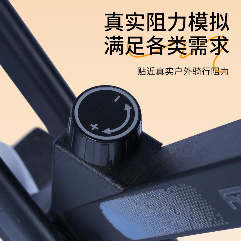 Foldable spinning bike for home webbing bike indoor exercise bike for home fat burning and weight loss ultra-quiet sports use
