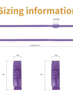 Without Ties Elastic No Tie Shoe Laces Press Lock Shoelaces