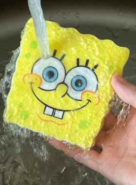 【新家的100个快递】海绵宝宝海绵擦桌面摆件家居饰品