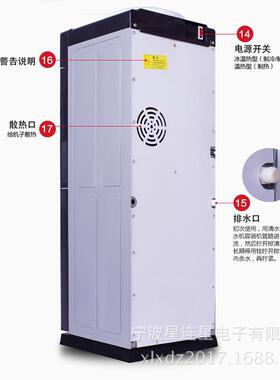 新款饮水机立式冷热家用单双门冰温热办公室制冷制热饮水机