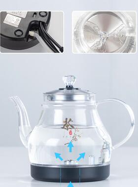 智能全自动下装嵌入式大理石石板茶桌热水水壶套茶具自动断电