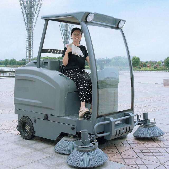 ເຄື່ອງກວາດເຄິ່ງປິດລ້ອມ DP-2000, ເຄື່ອງກວາດລ້າງຊັບສິນທີ່ສວຍງາມ, ເຄື່ອງກວາດຖະໜົນໃນໂຮງງານ