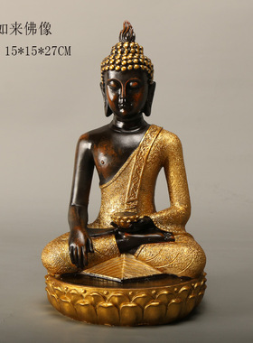 禅意佛首佛像艺品创意假山收纳软装家居摆件饰品新中式佛头