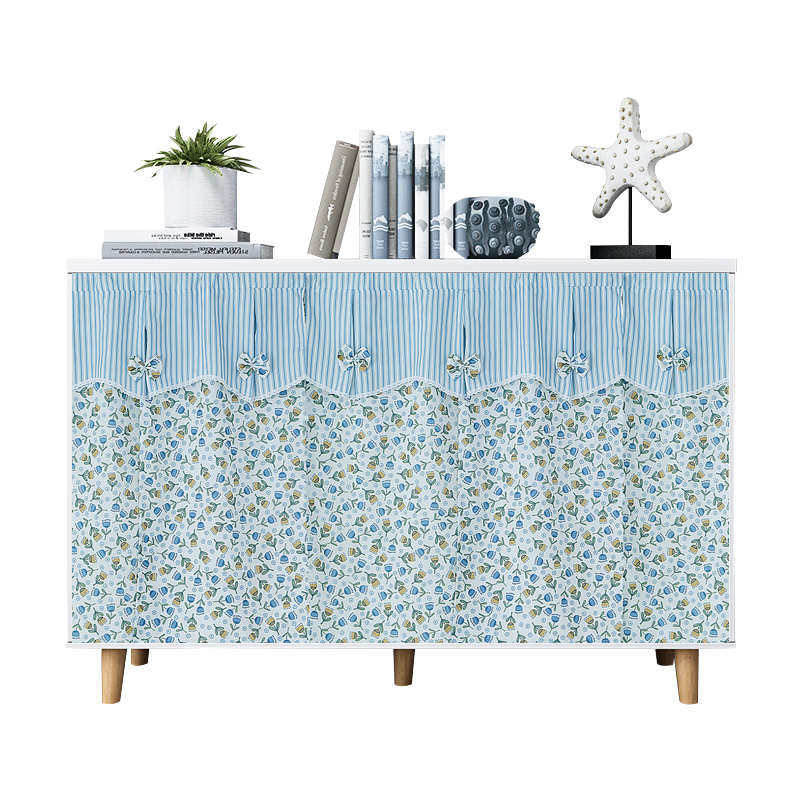 厨房门帘衣柜橱柜隔断布帘书柜鞋柜遮挡帘子自粘魔术贴防尘免打孔,淘宝优惠券,粉丝福利购,淘宝优惠卷